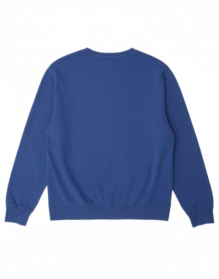 POLO RALPH LAUREN Womens Performance Sweatshirt Jumper UK 16 Large Blue