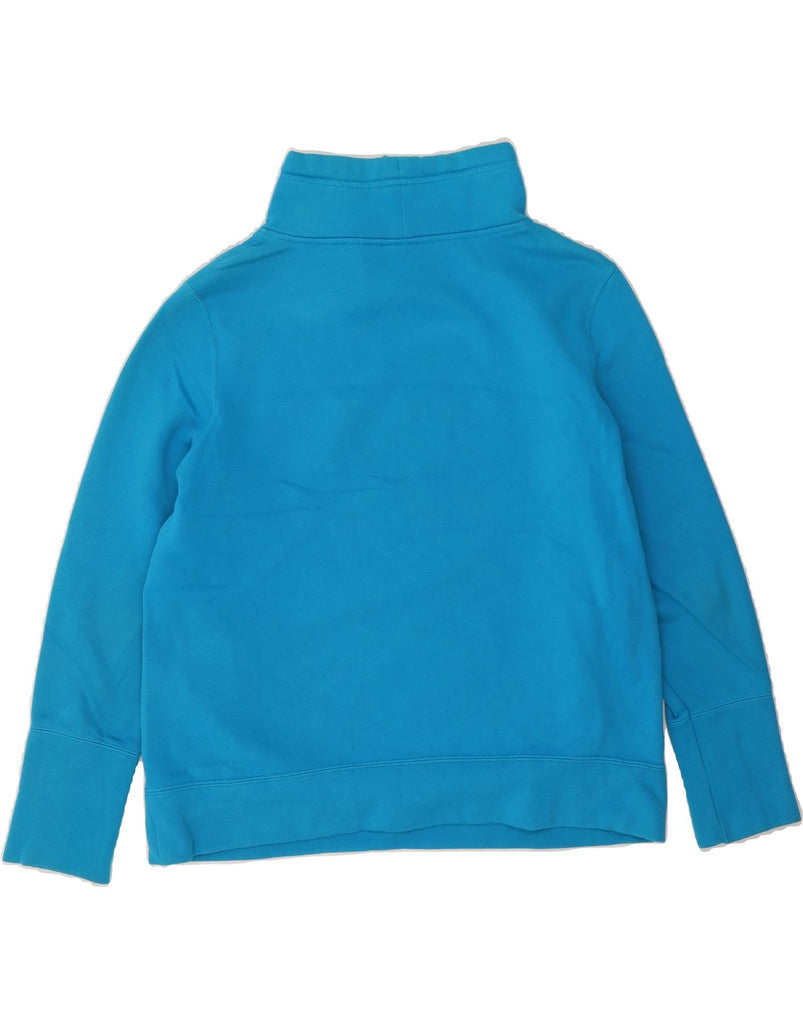 PUMA Womens Graphic Sweatshirt Jumper UK 16 Large Blue Cotton Vintage Puma and Second-Hand Puma from Messina Hembry 