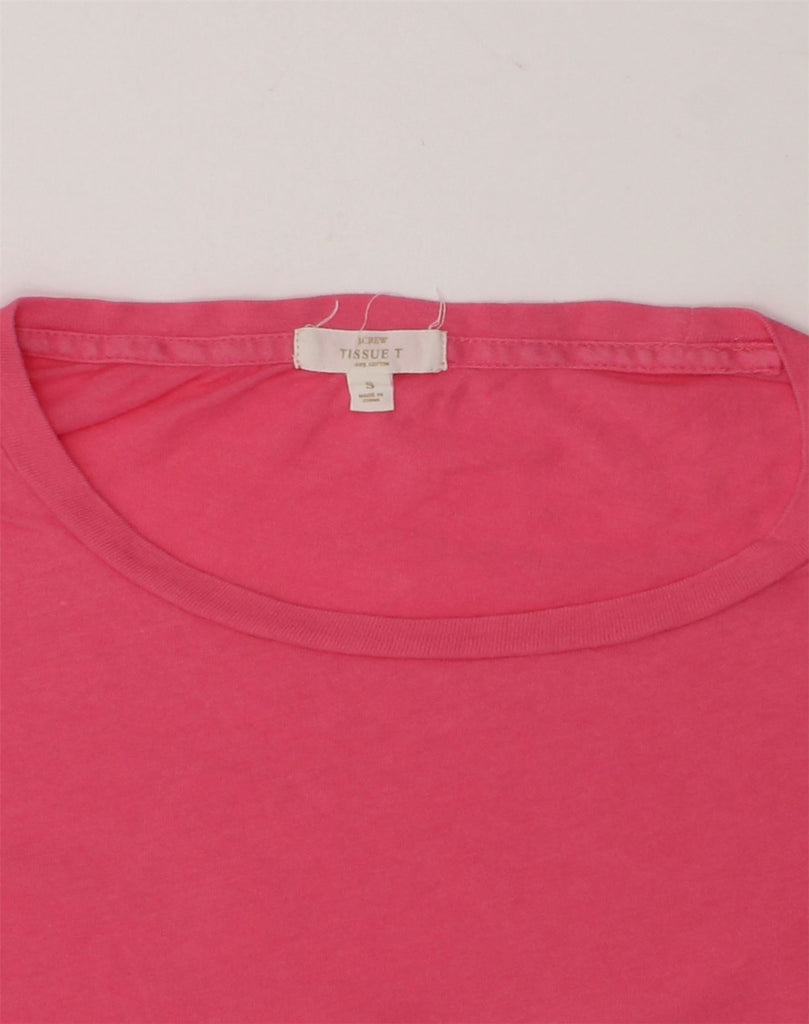 J. CREW Womens T-Shirt Top UK 10 Small Pink | Vintage J. Crew | Thrift | Second-Hand J. Crew | Used Clothing | Messina Hembry 