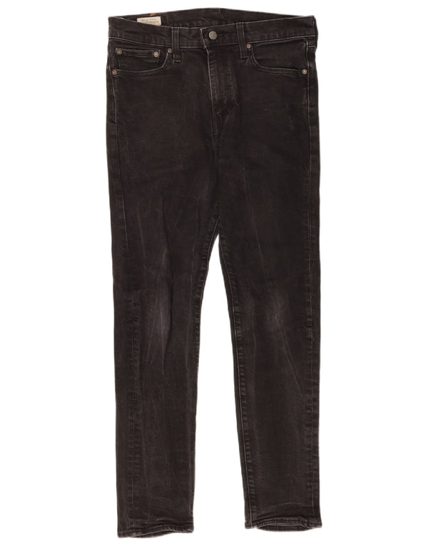Levi's Mens 510 Skinny Jeans W32 L32 Black Cotton