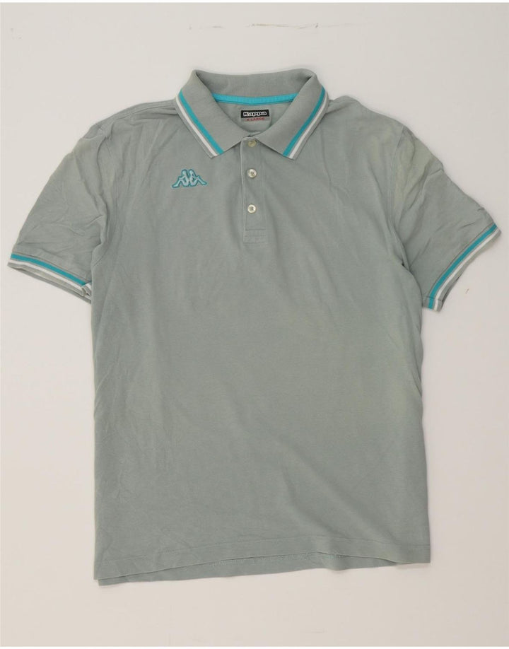 KAPPA Mens Polo Shirt XL Blue Cotton Vintage Kappa and Second-Hand Kappa from Messina Hembry 