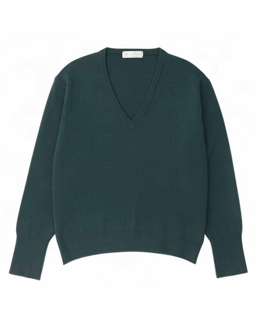 Marks & Spencer Mens St. Michael V-Neck Jumper Sweater Medium Green