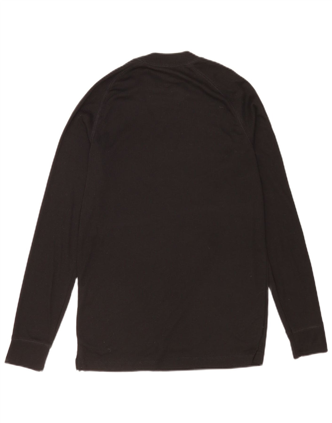 Mountain Warehouse Mens Top Long Sleeve Small Black Polyester