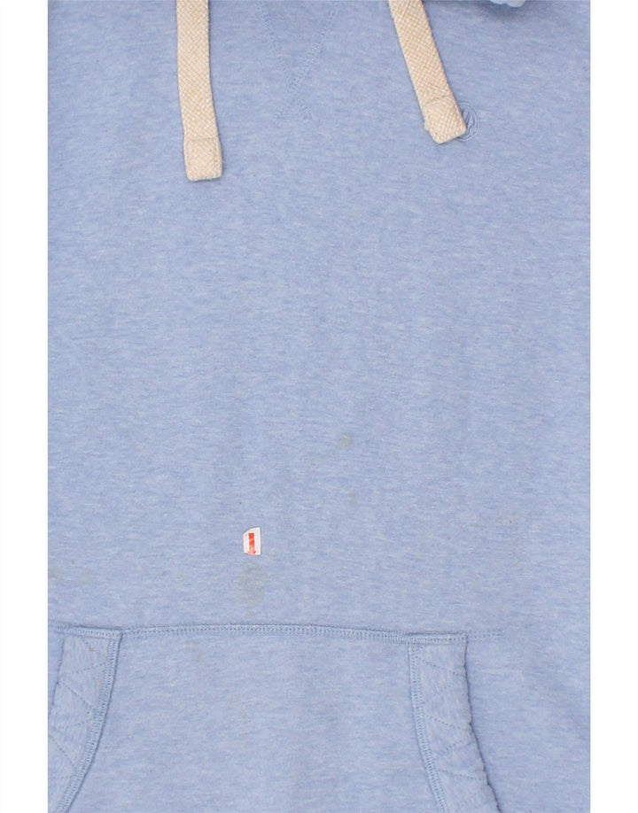 FAT FACE Womens Oversized Hoodie Jumper UK 10 Small Blue Cotton Vintage Fat Face and Second-Hand Fat Face from Messina Hembry 