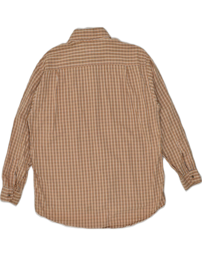 LEVI'S Mens Shirt Large Brown Check Cotton | Vintage Levi's | Thrift | Second-Hand Levi's | Used Clothing | Messina Hembry 