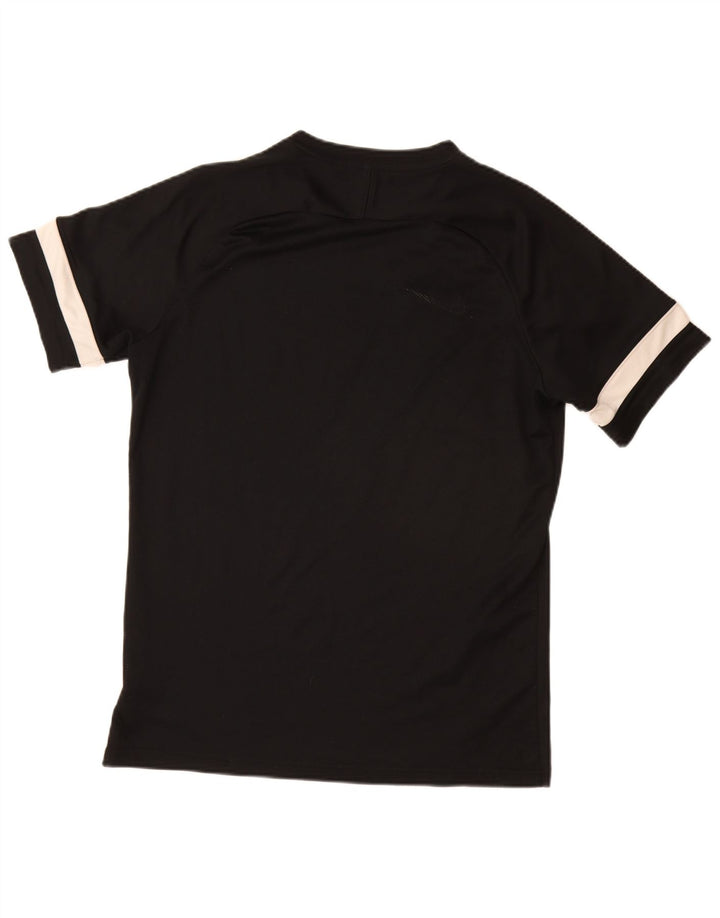 Nike Mens Dri Fit T-Shirt Top Large Black Polyester