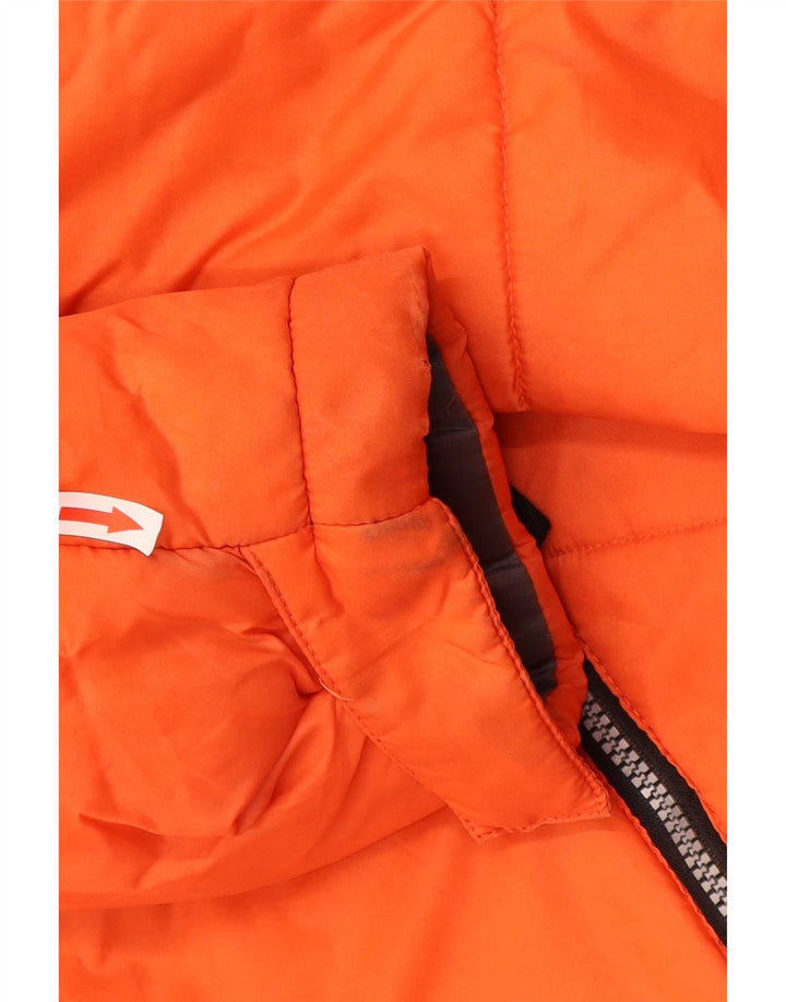 Explorer Mens Graphic Ski Jacket UK 40 Large Orange