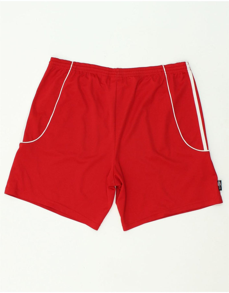 ADIDAS Mens Graphic Sport Shorts Large Red Polyester | Vintage Adidas | Thrift | Second-Hand Adidas | Used Clothing | Messina Hembry 