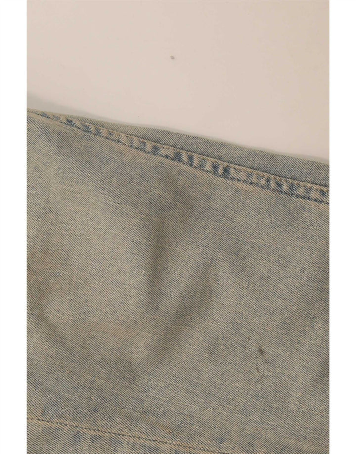 Zara Mens Slim Jeans EU 42 Large W32 L32 Blue Cotton