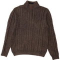 Crew Clothing Mens Zip Neck Jumper Sweater Large Grey Wool