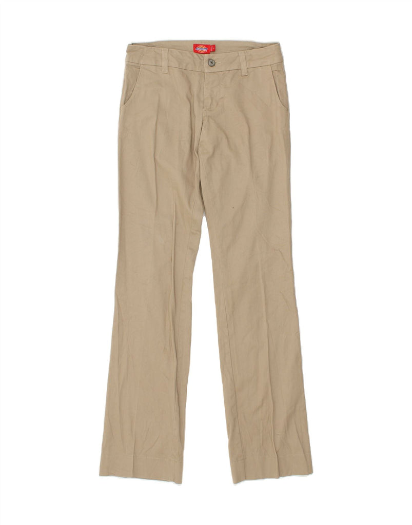 DICKIES Womens Bootcut Chino Trousers US 1 XS W26 L32 Beige Cotton Vintage Dickies and Second-Hand Dickies from Messina Hembry 