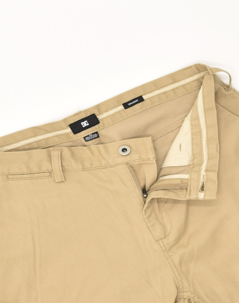 DC Mens Straight Chino Trousers W32 L31 Beige Cotton | Vintage DC | Thrift | Second-Hand DC | Used Clothing | Messina Hembry 