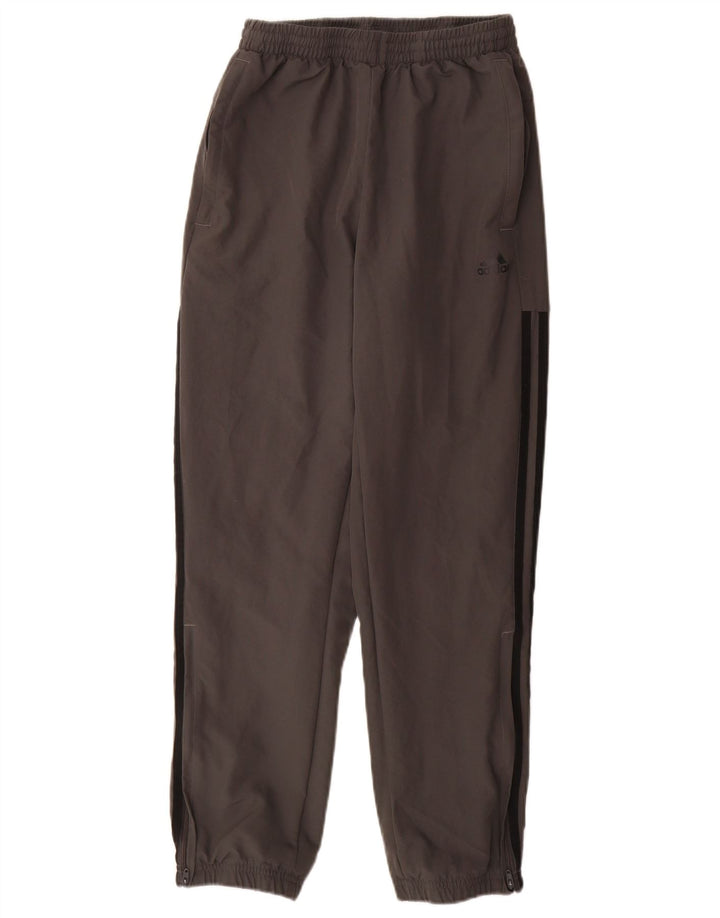 Adidas Mens Tracksuit Trousers Joggers Small Grey Polyester