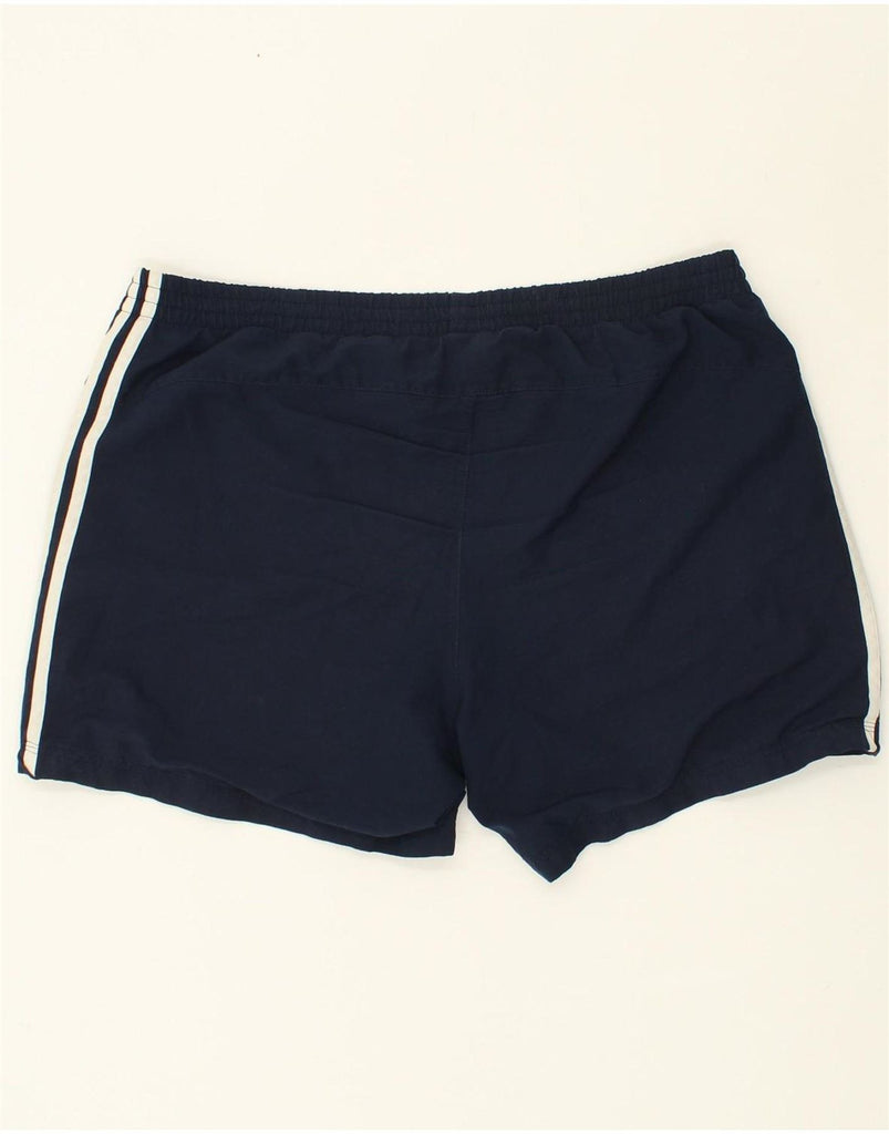 ADIDAS Mens Sport Shorts XL Navy Blue Polyester Vintage Adidas and Second-Hand Adidas from Messina Hembry 