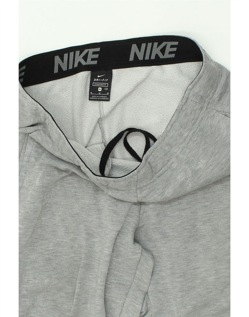 NIKE Mens Dri Fit Standard Fit Tracksuit Trousers Joggers Medium Grey | Vintage Nike | Thrift | Second-Hand Nike | Used Clothing | Messina Hembry 