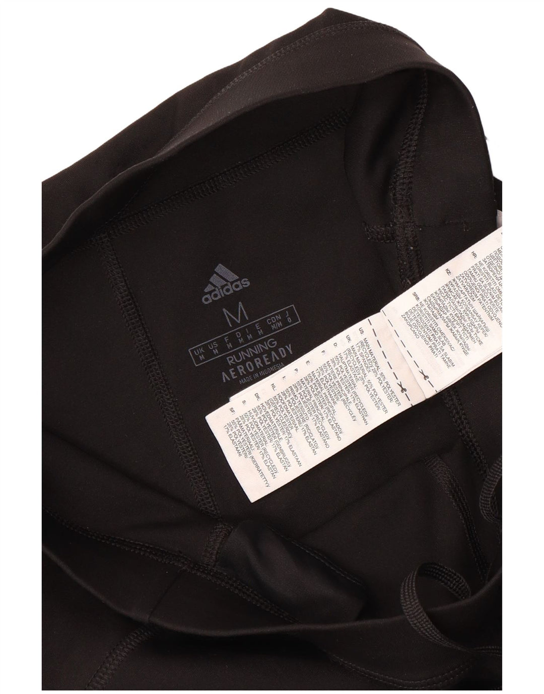 Adidas Womens Aeroready Tracksuit Trousers UK 14 Medium  Black Polyester