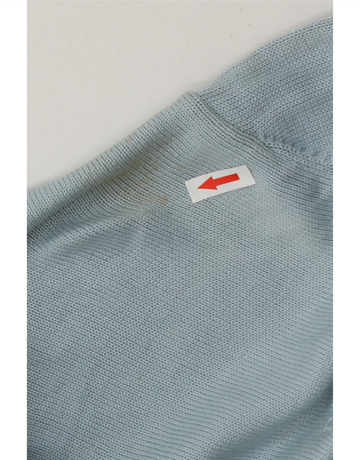 Hugo Boss Mens Crew Neck Jumper Sweater XL Blue Cotton