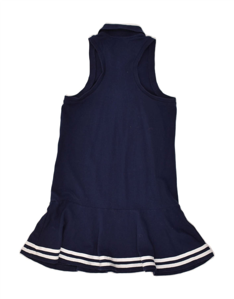 POLO RALPH LAUREN Girls Sleeveless Polo Dress 8-9 Years Medium Navy Blue | Vintage Polo Ralph Lauren | Thrift | Second-Hand Polo Ralph Lauren | Used Clothing | Messina Hembry 