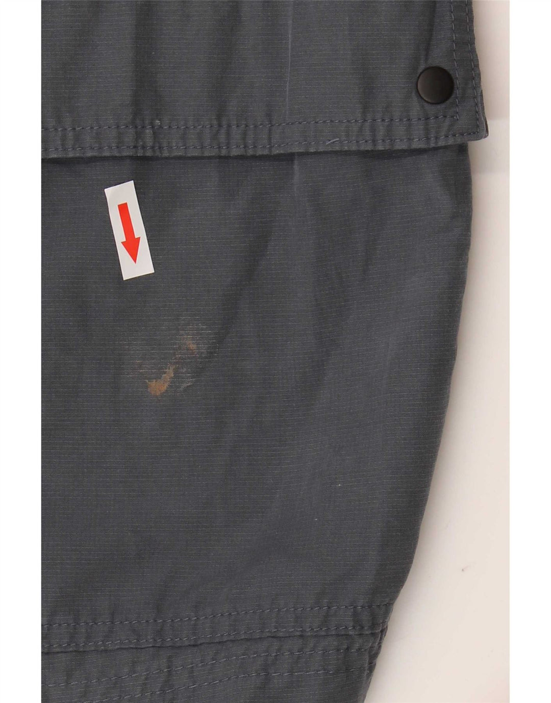Marks & Spencer Mens Cargo Shorts W44 2XL Navy Blue Cotton