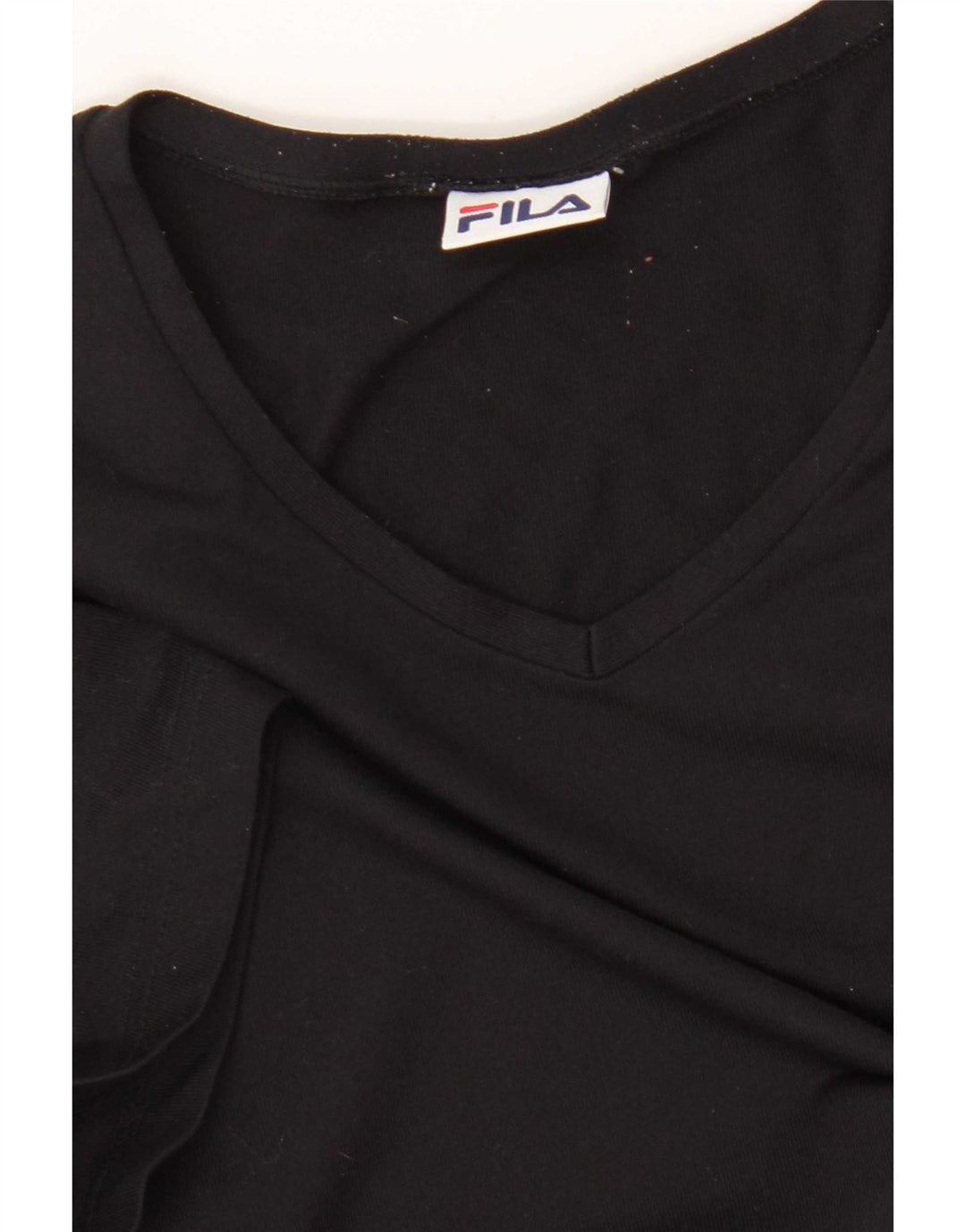 Fila Womens T-Shirt Top Small Black