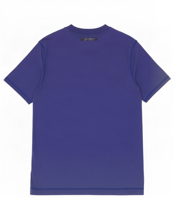 Napapijri Mens Geographic T-Shirt Top Medium Purple Cotton