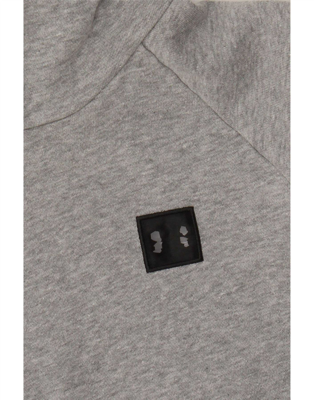 Under Armour Mens Hoodie Jumper Small Grey Flecked Cotton