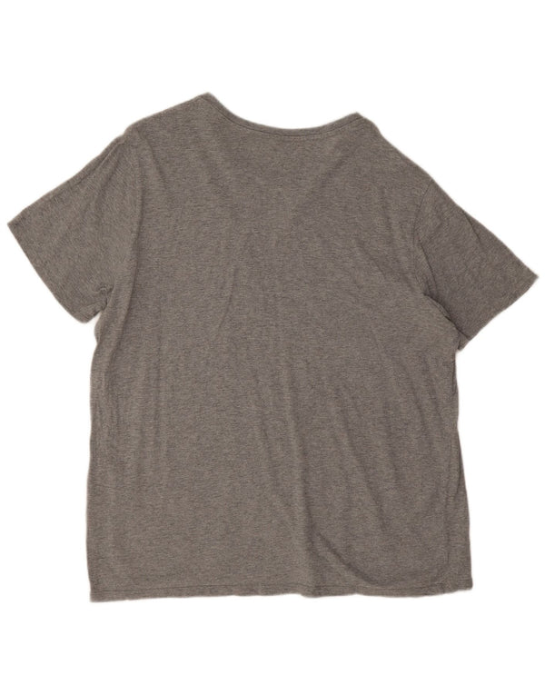 Levi's Mens T-Shirt Top Large Grey Flecked Cotton
