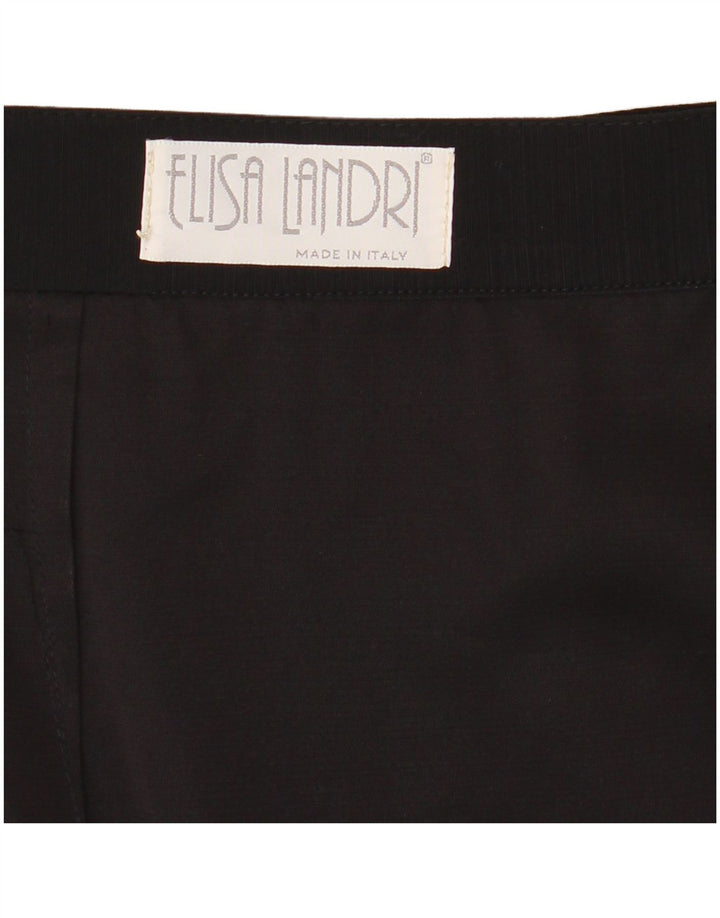 ELISA LANDRI Womens Maxi Skirt W30 Medium  Black