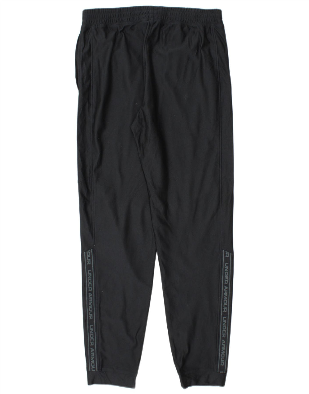 UNDER ARMOUR Boys Tracksuit Trousers Joggers 13-14 Years XL Black