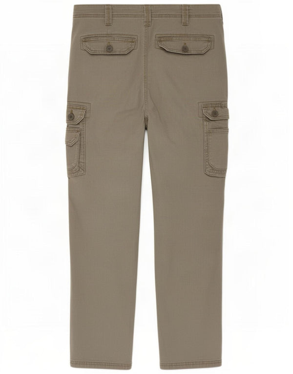 Lee Mens Straight Cargo Trousers W32 L31 Grey