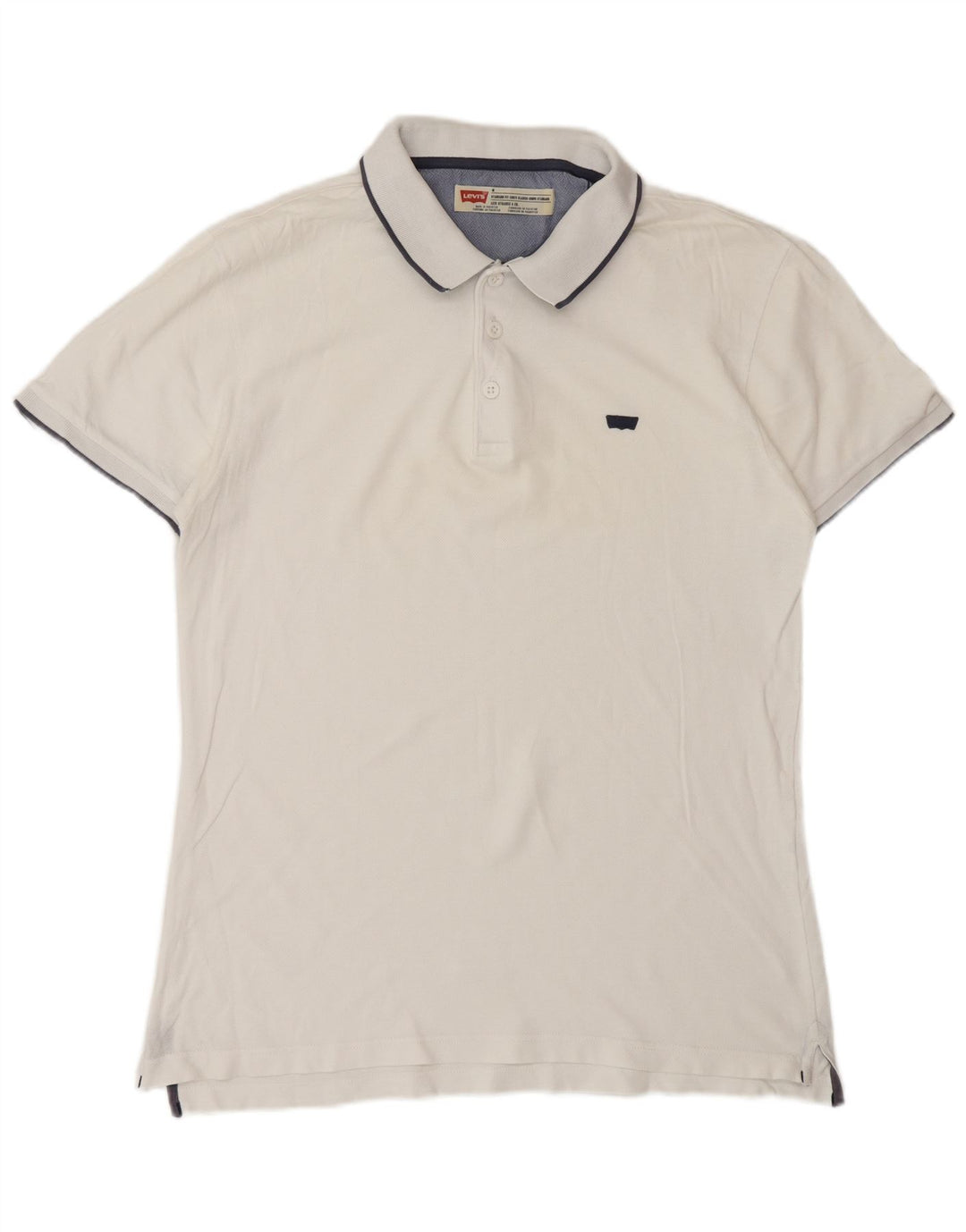 Levi's Mens Standard Fit Polo Shirt Medium White