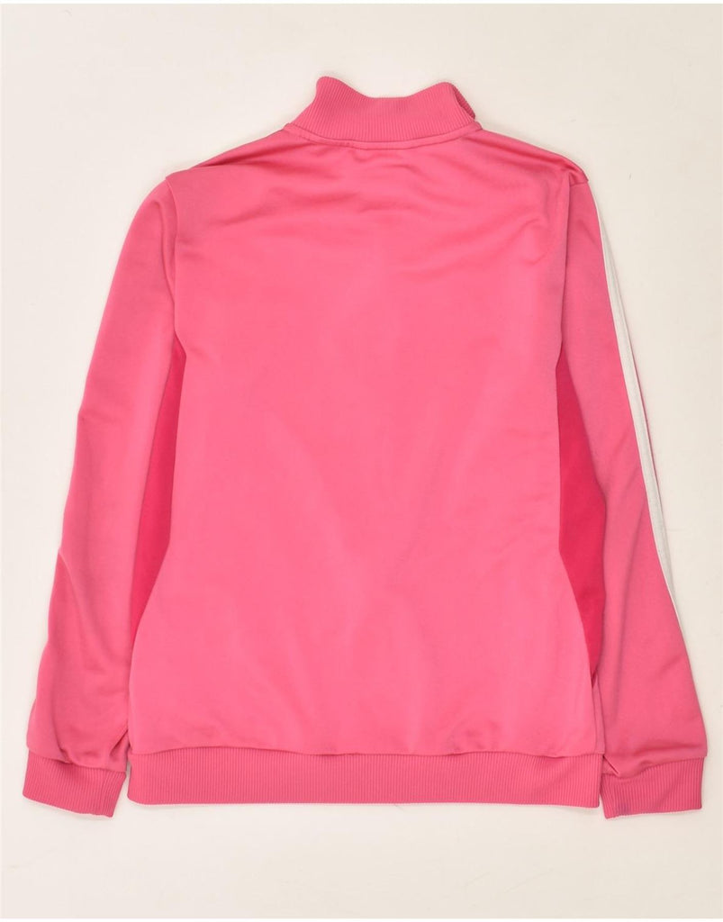 ADIDAS Girls Tracksuit Top Jacket 11-12 Years Pink Polyester | Vintage Adidas | Thrift | Second-Hand Adidas | Used Clothing | Messina Hembry 