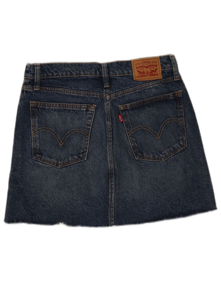 Levi's Womens Denim Skirt W27 Small Blue