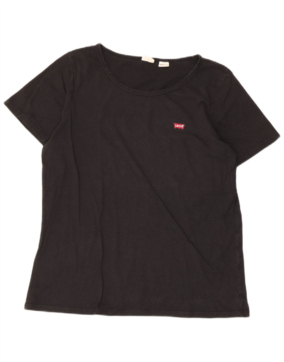 LEVI'S Womens T-Shirt Top UK 20 2XL Black