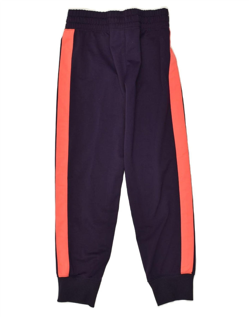 NIKE Girls Tracksuit Trousers 8-9 Years Small Purple Polyester | Vintage Nike | Thrift | Second-Hand Nike | Used Clothing | Messina Hembry 