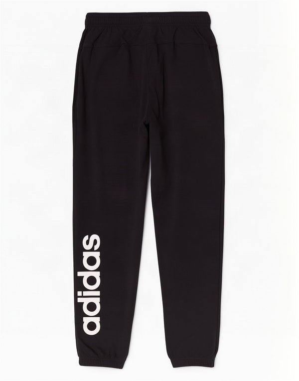 Adidas Mens Graphic Tracksuit Trousers Joggers Small Black Cotton