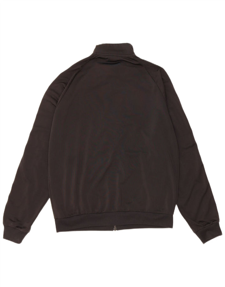 Adidas Mens Tracksuit Top Jacket Medium Black Polyester