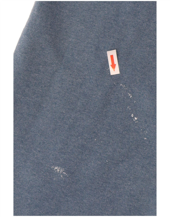 Champion Mens Sweatshirt Jumper Medium Blue Cotton
