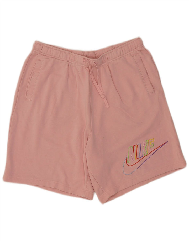 Nike Mens Graphic Sport Shorts XL Pink Cotton