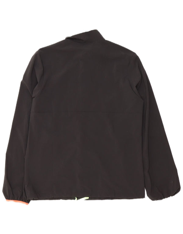 Puma Mens Tracksuit Top Jacket Medium Black Polyester