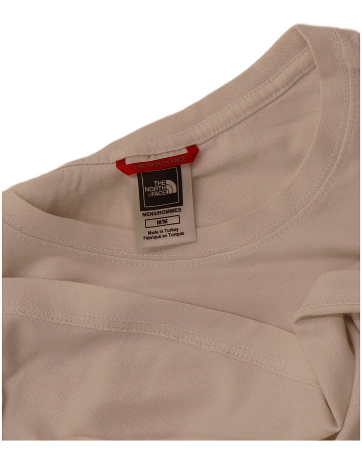 The North Face Mens Graphic T-Shirt Top Medium White