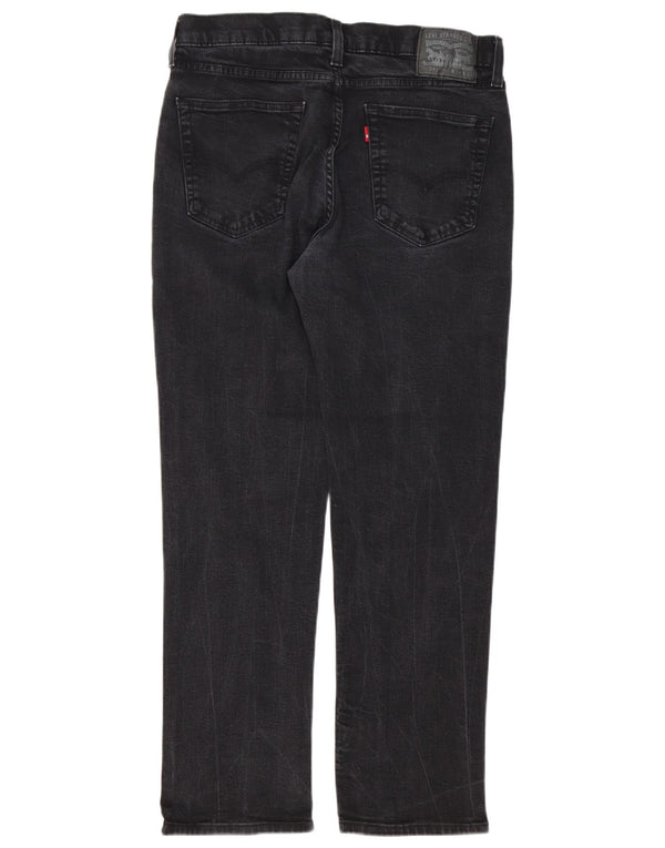 Levi's Mens 541 Tapered Jeans W34 L32 Black Cotton