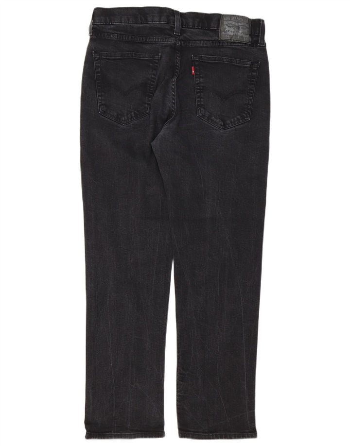 Levi's Mens 541 Tapered Jeans W34 L32 Black Cotton