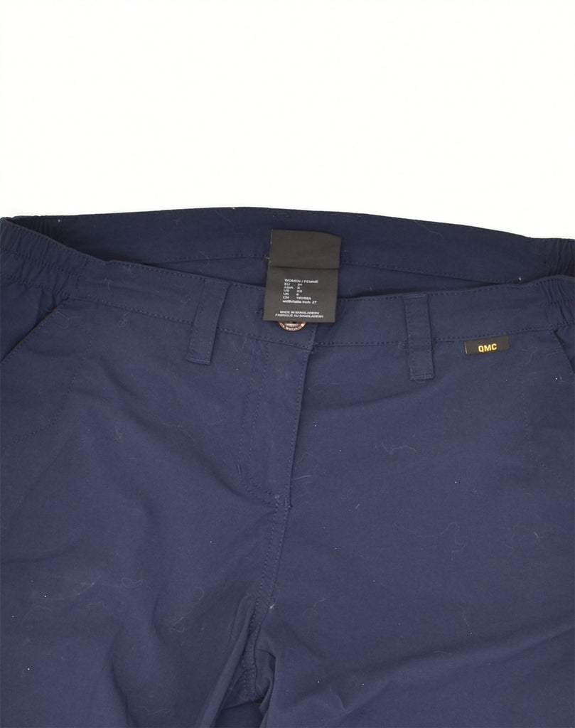 JACK WOLFSKIN Womens Chino Shorts UK 6 XS W30  Navy Blue Polyamide | Vintage Jack Wolfskin | Thrift | Second-Hand Jack Wolfskin | Used Clothing | Messina Hembry 