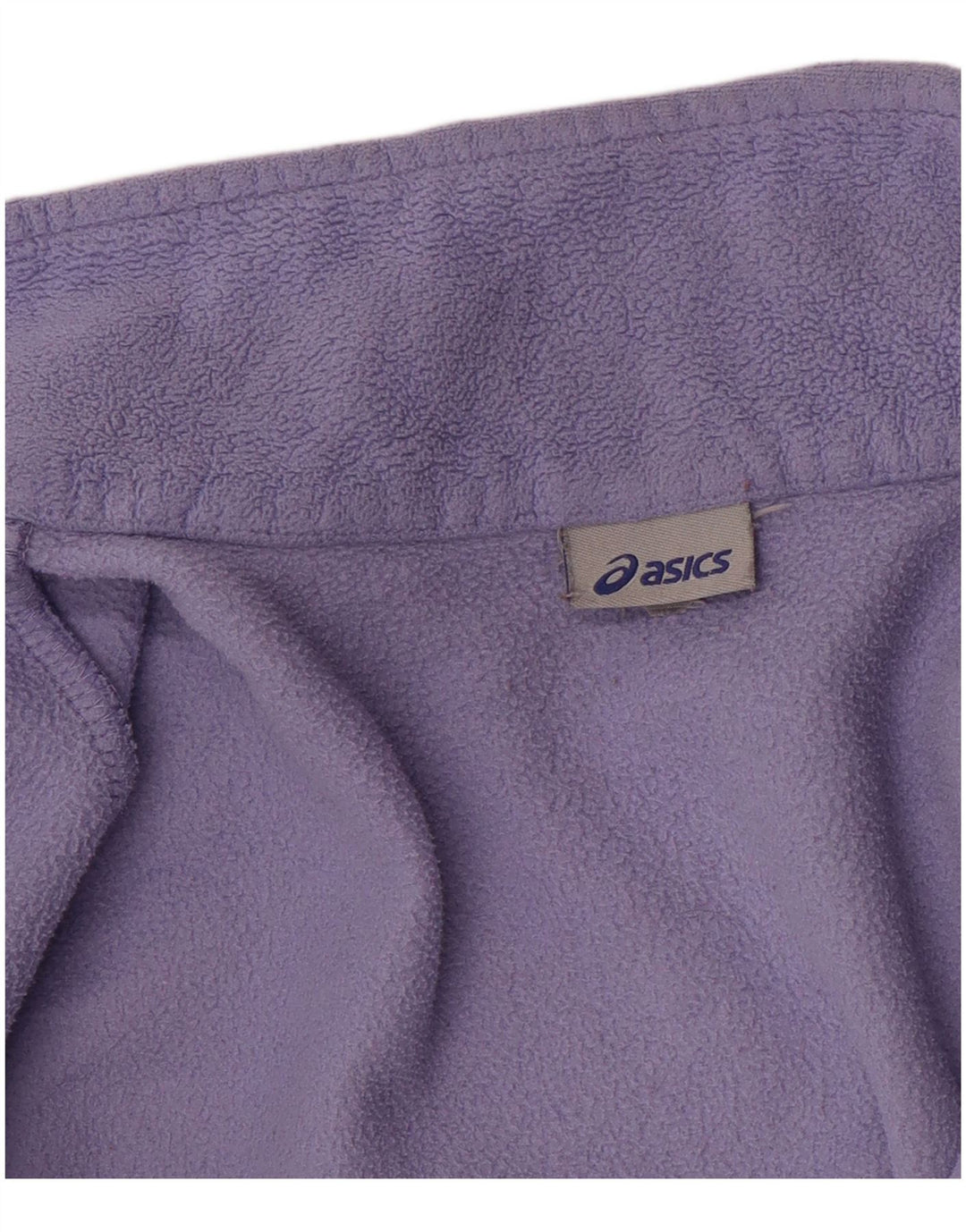 Asics Womens Fleece Jacket UK 14 Medium Purple