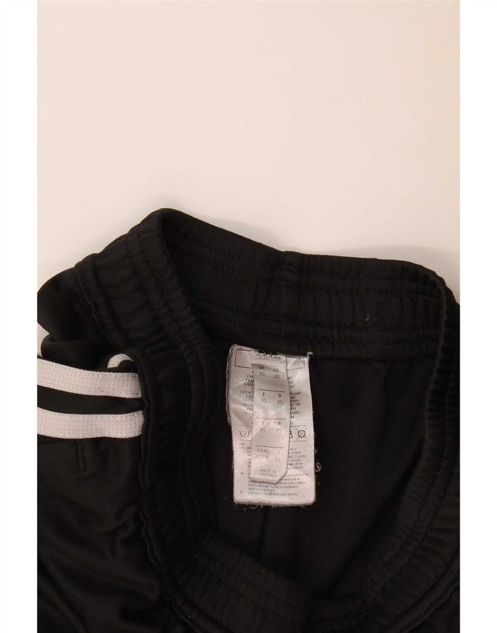 Adidas Mens Tracksuit Trousers XS Black Polyester