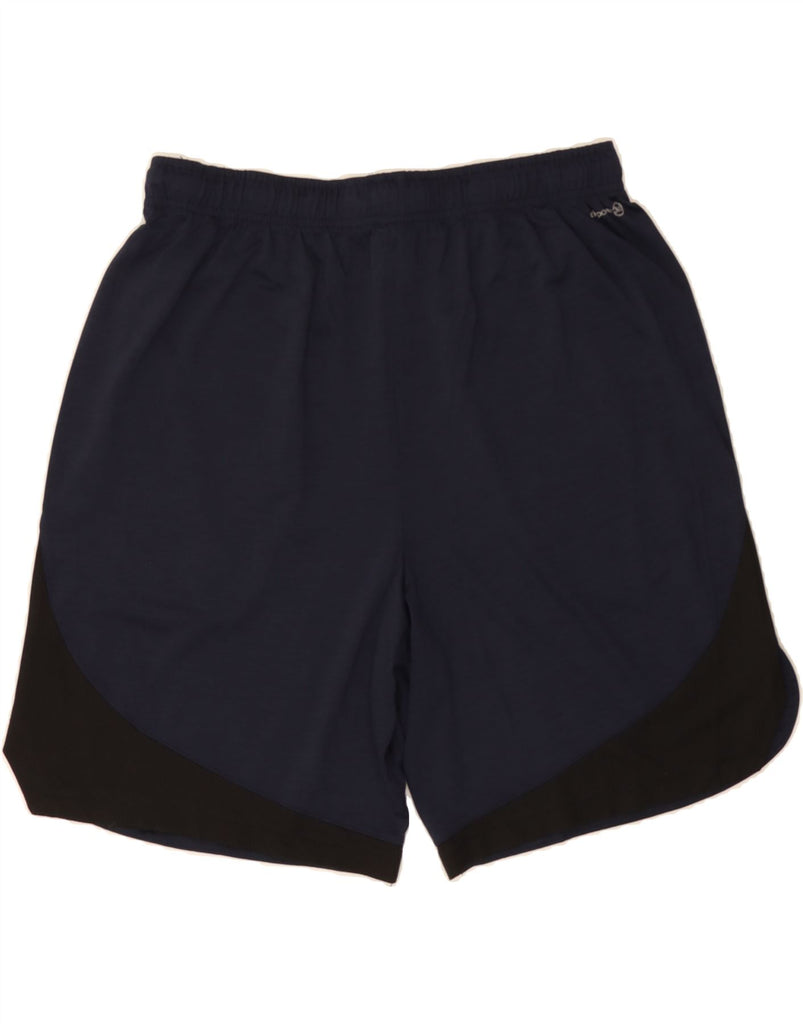 RUSSELL ATHLETIC Mens Dri-Power Sport Shorts UK 36/38 Large Navy Blue Vintage Russell Athletic and Second-Hand Russell Athletic from Messina Hembry 
