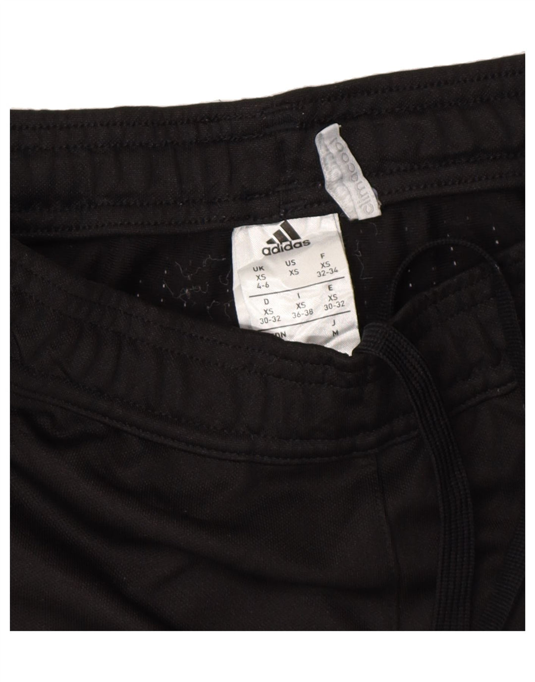 ADIDAS Womens Climacool Tracksuit Trousers UK 4/6 XS Black Polyester Vintage Adidas and Second-Hand Adidas from Messina Hembry 