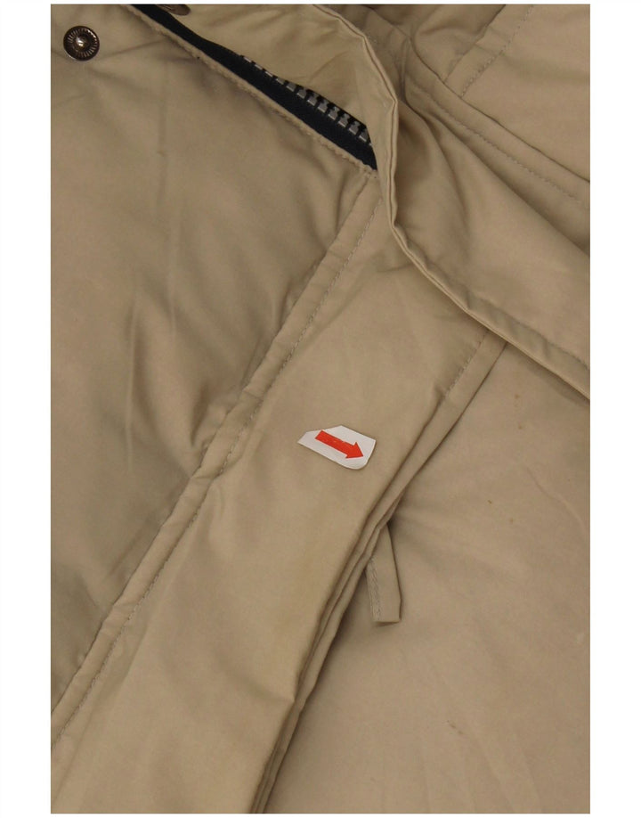 Asics Mens Padded Gilet UK 42 XL Beige Polyester