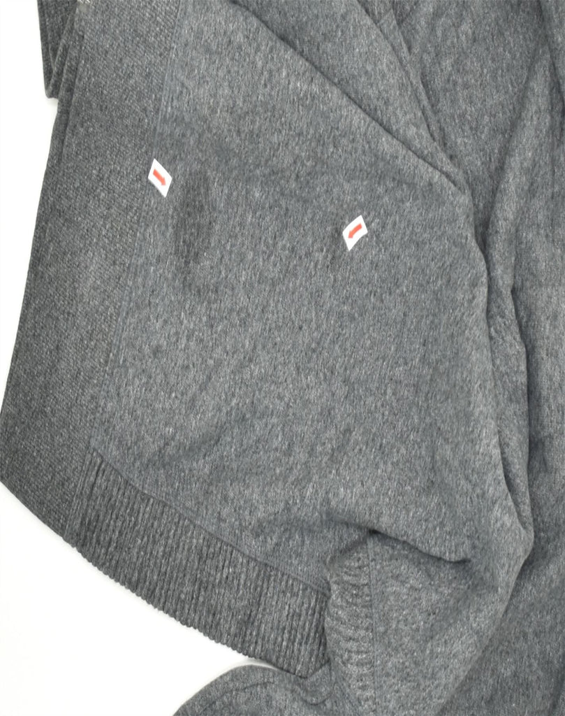 FAT FACE Mens Zip Hoodie Sweater Small Grey Cotton | Vintage | Thrift | Second-Hand | Used Clothing | Messina Hembry 